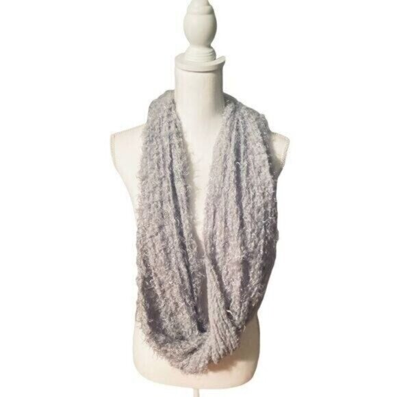 Apt. 9 Infinity Scarf Wrap Eyelash Texture Feminine Fairy Art to Wear Ro… - Picture 2 of 10